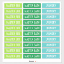 Customisable Labels For Moving Boxes