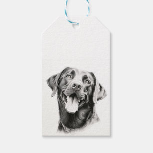 Customisable Labrador Retriever Gift Tags