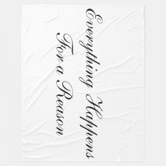 Customisable Large Fleece Blanket