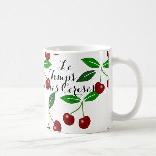 Customisable Le Temps des Cerises Fresh Cherries Coffee Mug