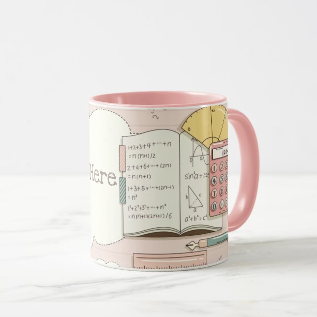 Customisable Learning Mug (Front Right)