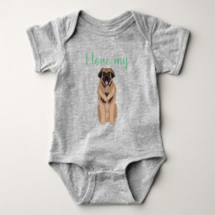 Customisable Leonberger Baby Bodysuit