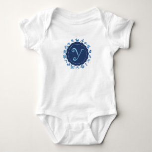 Customisable Letter "Y" Baby Bodysuit