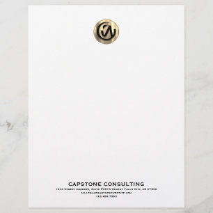 Customisable Letterhead for Professional Firms