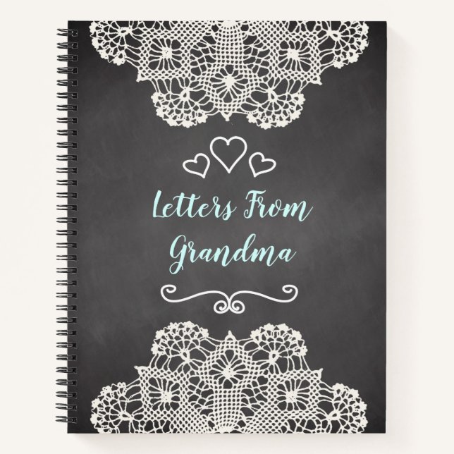 Customisable Letters From Grandma Notebook (Front)