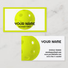 Customisable lime green realistic pickleball