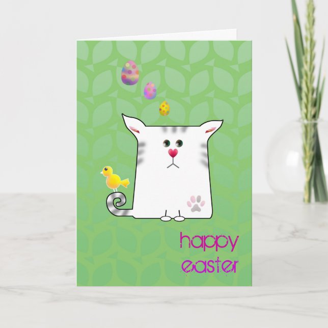 Customisable: Little Alfie Easter Holiday Card (Front)