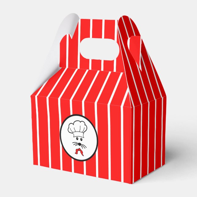 Customisable Little Baker Favour Box (Front Side)