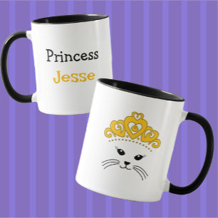 Customisable Little Cat Princess Mug