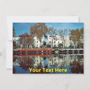 Customisable Little Venice, London card