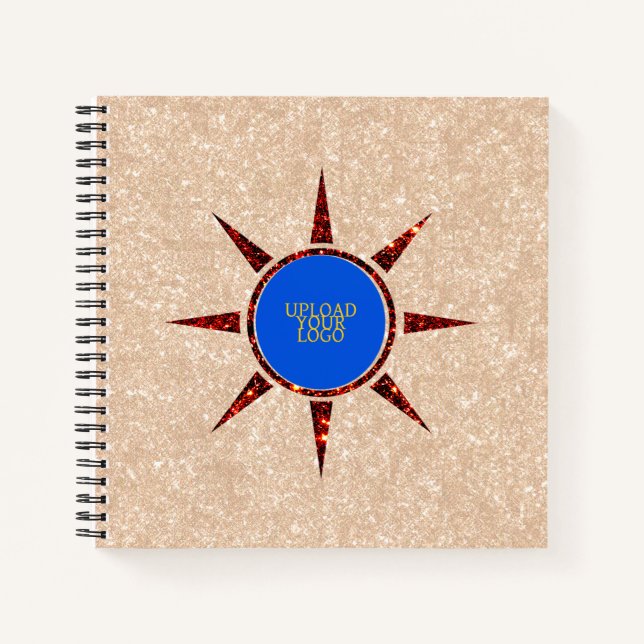 Customisable logo space notebook (Front)