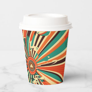 Customisable Logo Vintage Diner Restaurant Paper Cups