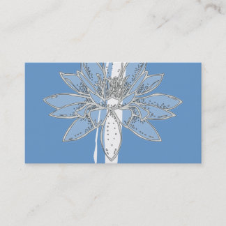 Customisable Lotus Art Business Cards