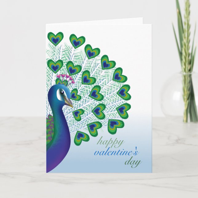 Customisable: Love bird Holiday Card (Front)