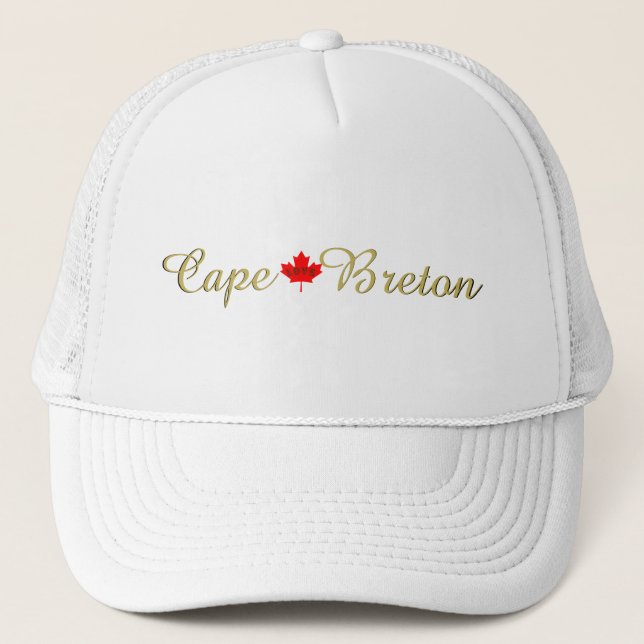 Customisable Love  Cape Breton Canada hat (Front)