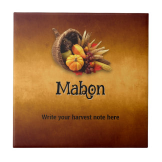 Customisable Mabon Ceramic Tile