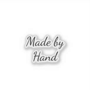 Customisable Made By Hand Transparent