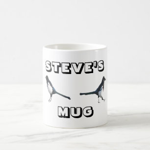 Customisable Magpie Mug
