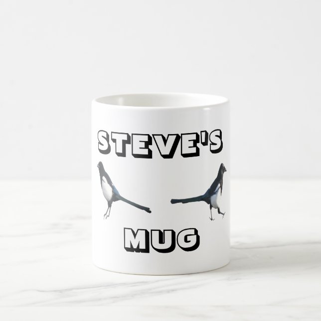 Customisable Magpie Mug (Center)