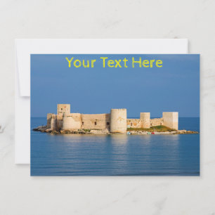 Customisable Maiden's Castle, Turkey card