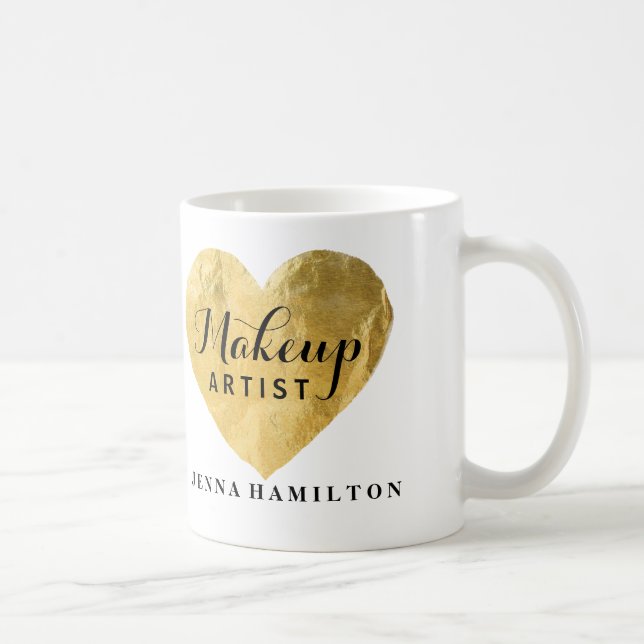 Customisable Makeup Artist Coffee Mug (Right)
