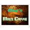 Customisable Man Cave Poster