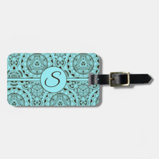 Customisable Mandala Luggage Tag