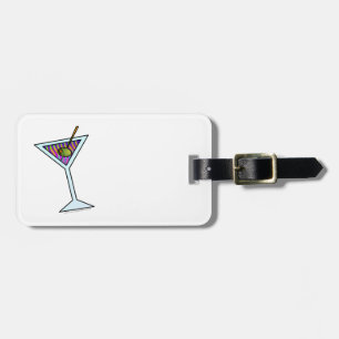 Customisable MARTINI ART LUGGAGE TAGS