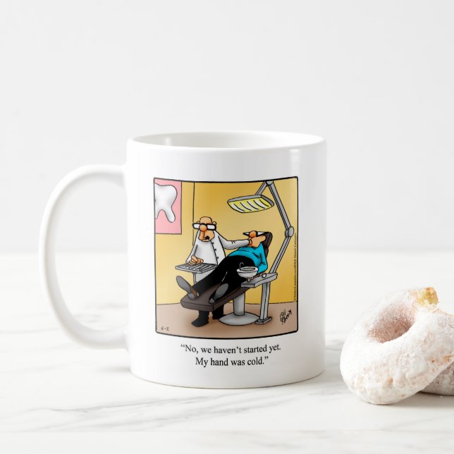Customisable Medical/Dentist Humour Mug  (With Donut)
