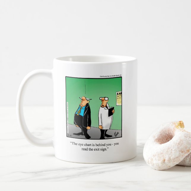 Customisable Medical/Doctor Humour Mug (With Donut)