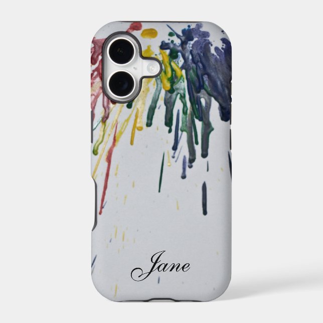 Customisable Melted Crayons (Back)