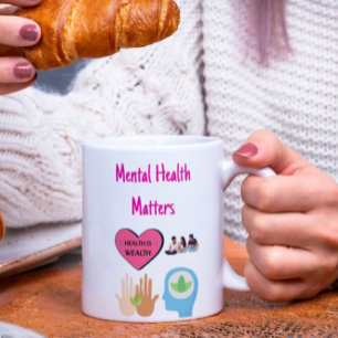 Customisable Mental Health Matters Coffee Mug