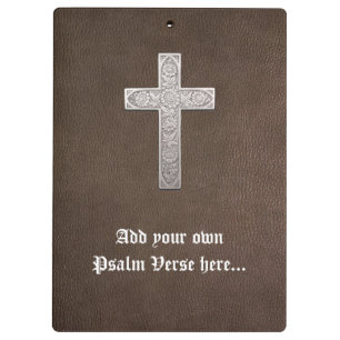 Customisable Metal Cross Clipboard