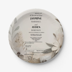 Customisable Milestone Celebration Cards Paper Plate