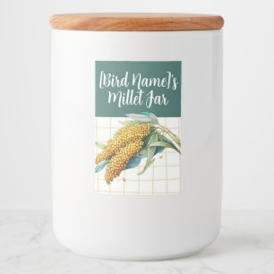Customisable Millet Themed Treat Food Label 