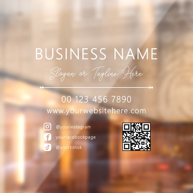 Customisable Minimalist Modern Small Business (Sheet 2)