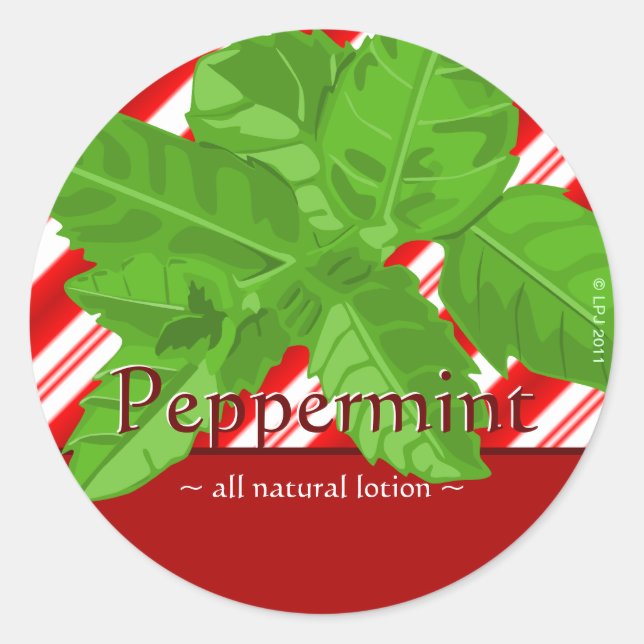 Customisable Mint Stickers (Front)