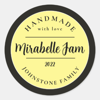 Customisable Mirabelle Jam Sticker