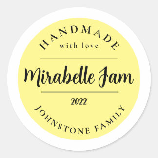 Customisable Mirabelle Jam Sticker