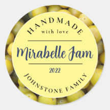 Customisable Mirabelle Jam Sticker