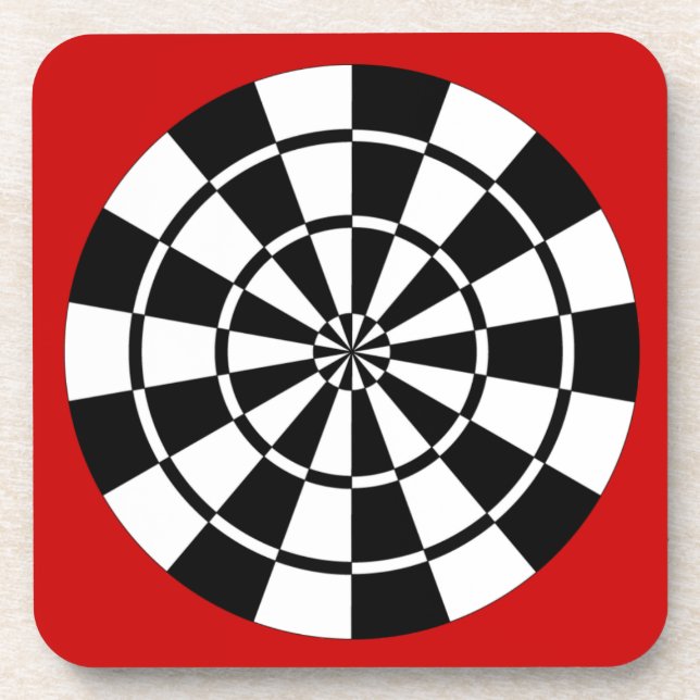 Customisable Mod Dartboard Coaster (Front)