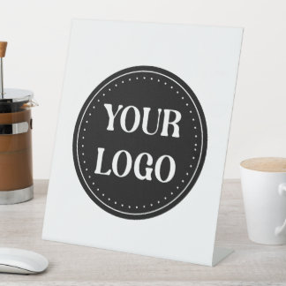 Customisable, modern, sleek & timeless pedestal sign