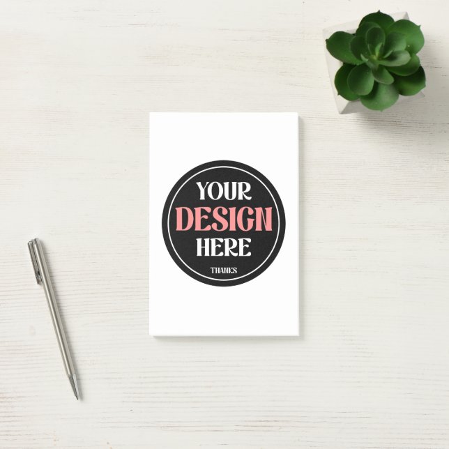 Customisable, modern, sleek & timeless post-it notes (Office)