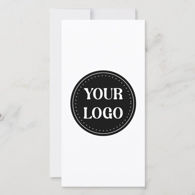 Customisable, modern, sleek & timeless thank you card (Front)