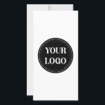 Customisable, modern, sleek & timeless thank you card<br><div class="desc">This design is accessible to all. Feel free to customise the logo,  images,  tStylish Black QR Code Design | Elegant Brandext,  and colours according to your preferences. Thank you very much.</div>