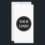 Customisable, modern, sleek & timeless thank you card<br><div class="desc">This design is accessible to all. Feel free to customise the logo,  images,  tStylish Black QR Code Design | Elegant Brandext,  and colours according to your preferences. Thank you very much.</div>