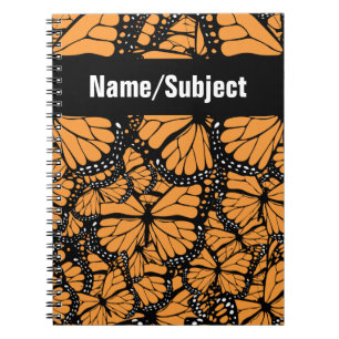 Customisable Monarch Butterflies Notebook