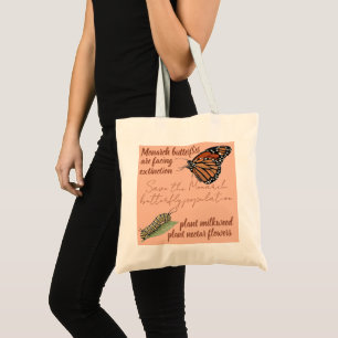 Customisable Monarch Butterfly Tote Bag