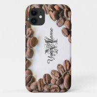 Customisable Monogram Coffeeholic phone case!