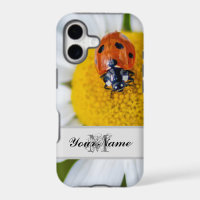 Customisable Monogram Good luck little ladybug!